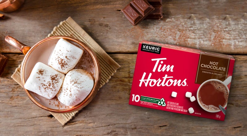 Tim Hortons Original Hot Chocolate, Single Serve Keurig K-Cup Pods, 10 Count - Image 3
