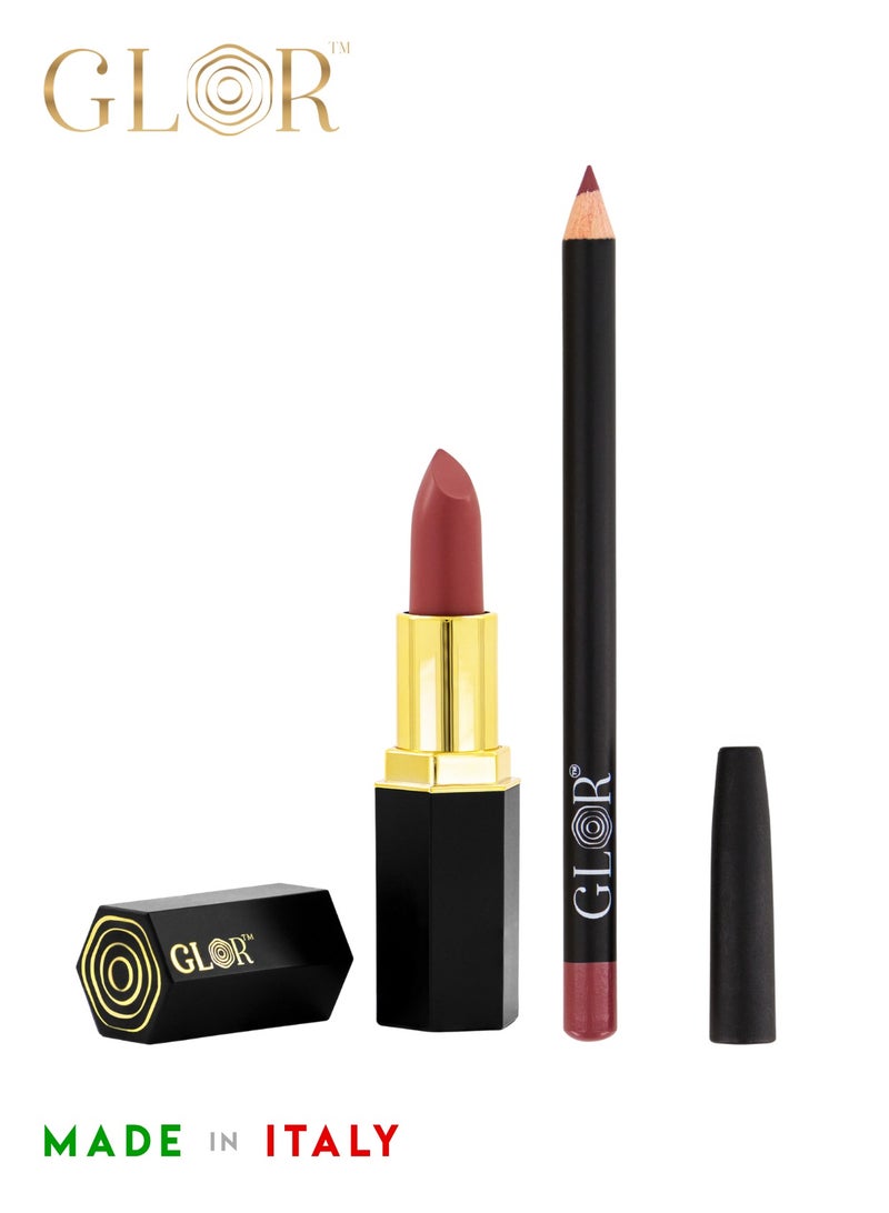 Glor Endless Charm Ultimate Precision Lip Liner - Here You Go and Glor Endless Charm Lipstick Voila - Image 1