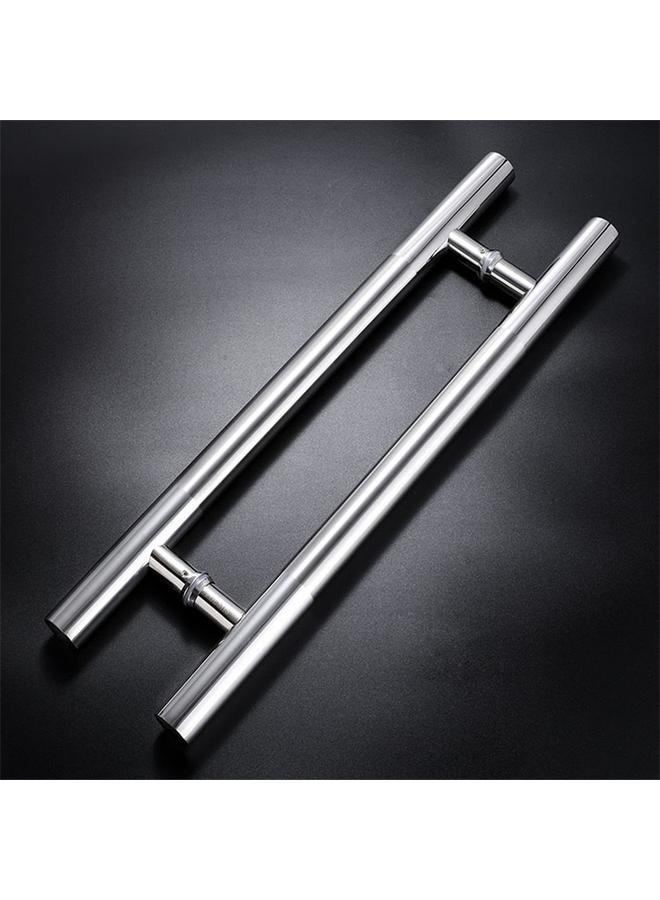 Bluejw 304 Stainless Steel Glass Door Handle Bathroom Door Large Hand Frameless Sliding Door Large Handle Medium Sand Handle In Stock  - Image 5