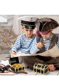 12Pcs Pirate Treasure Chests Plastic Candy Storage Boxes Treasure Chest Toys Vintage Pirate Jewelry Box Games Toy Set Pirate Birthday Party Favors Supplies for Boys Girls Halloween Party - pzsku/Z471EAB1F8049A6F43BFBZ/45/_/1699695804/109eed1d-5e67-40e4-958f-69d03bba2752