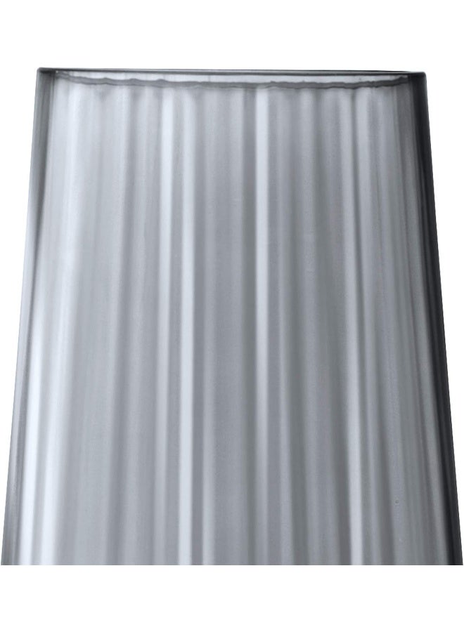 LSA International ZI04 Zinc Vase H36 cm Sheer Zinc - Image 2