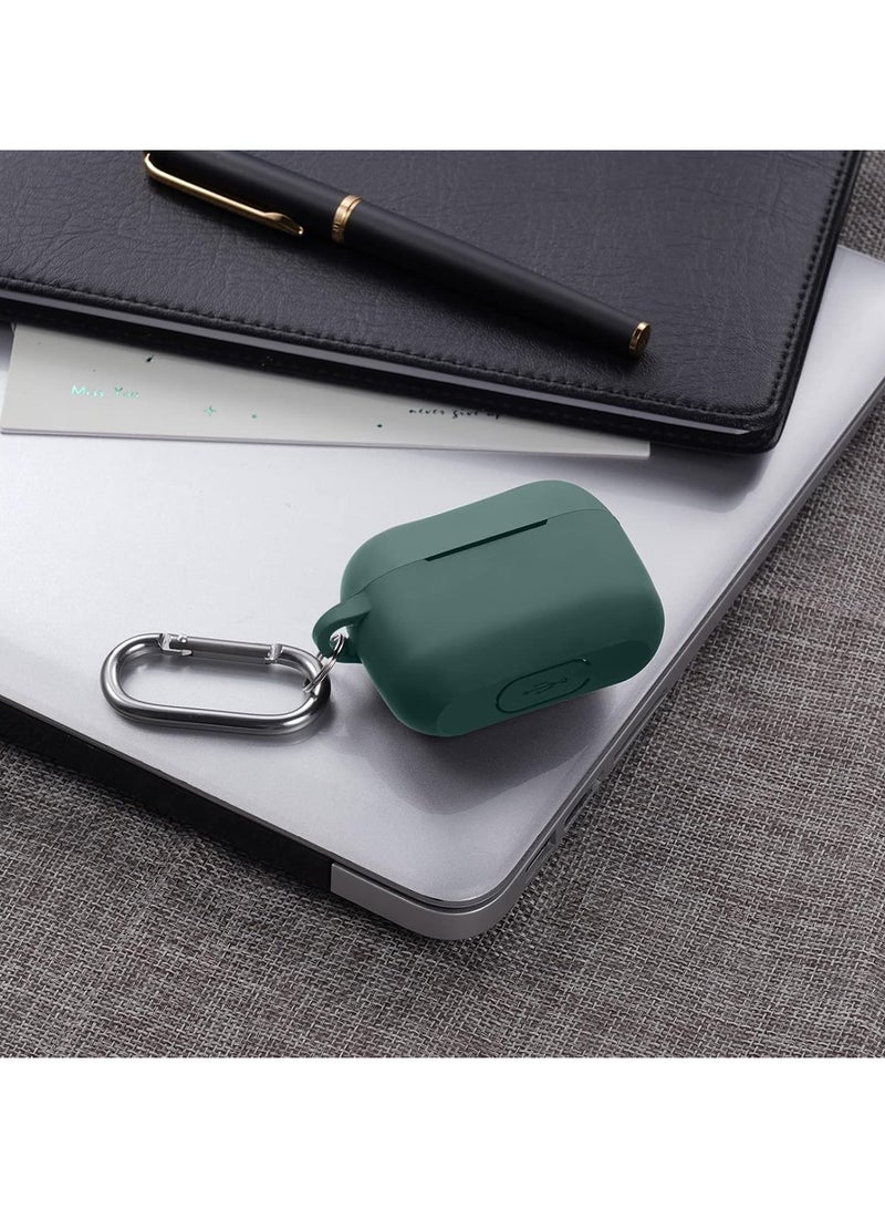 AROAQ Protective Case Compatible with AirPods Pro Case, Silicone Protective Case Cover with Carabiner, Compatible with Apple Airpods Pro - Image 5