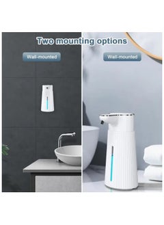 LDQ ABS Automatic Soap Foam Despenser Hand Wash Machine For Kitchen, Bathroom Touchless Liquid Soap For Household Hotel, Foaming Dispenser,400 ML  - Image 5