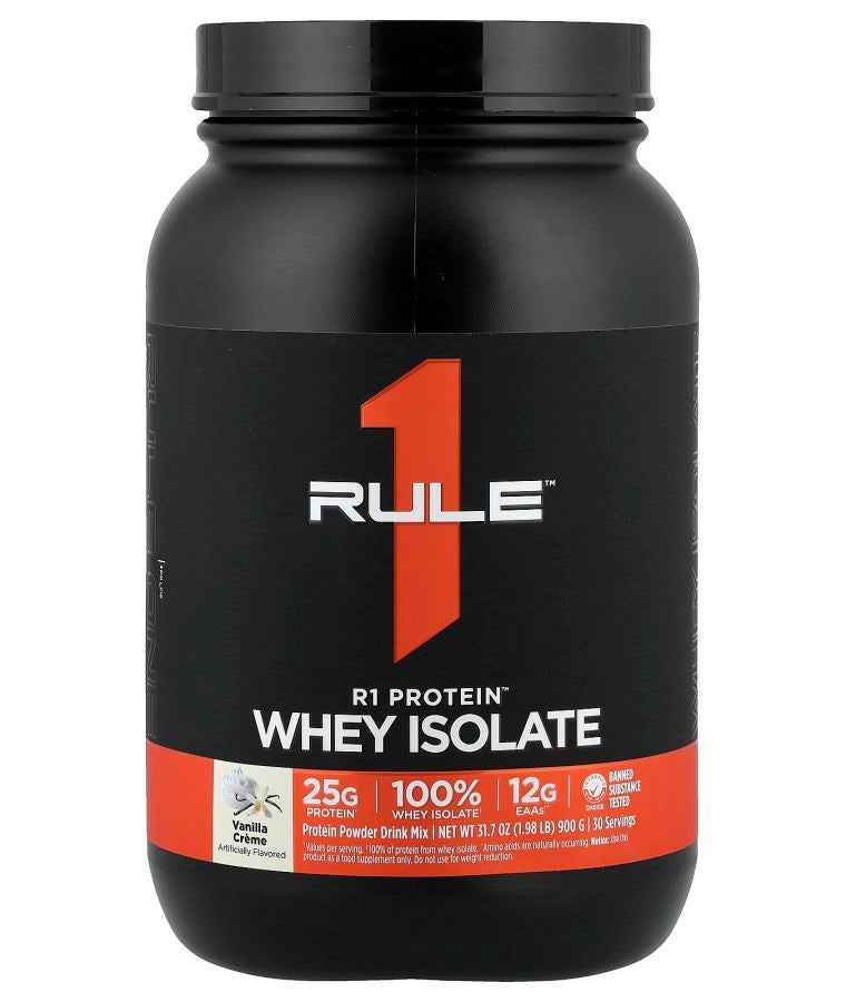 R1 Protein™ Whey Isolate Vanilla Creme 1.98 lb (900 g)