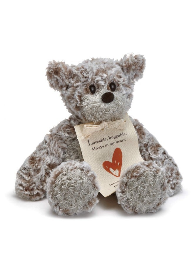 DEMDACO Loveable Huggable Mini Giving Bear Children's Plush Stuffed Animal Toy - Image 1