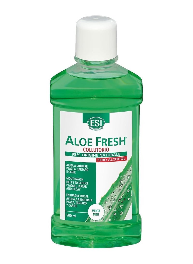 Aloe Vera Alcohol Free Antibacterial Mouthwash 500Ml