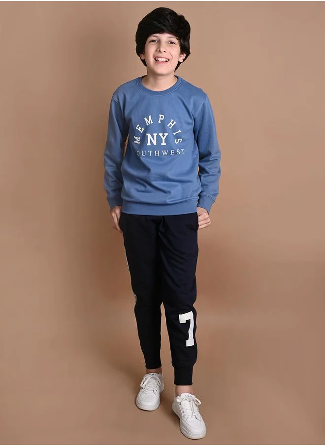 LILPICKS Number Print Taping Detail Drawstring Joggers by Styli