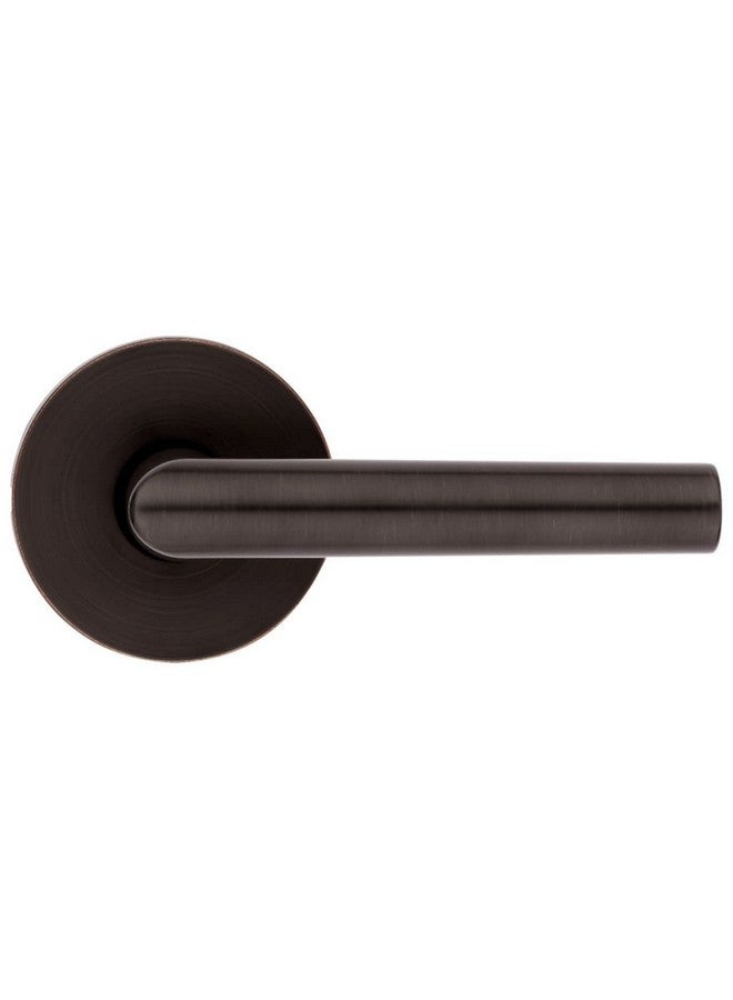 Kwikset Milan Interior Passage Door Handle, Lever For Closet and Hallway Doors, Reversible Non-Locking Handle Lever, Satin Nickel - Image 3