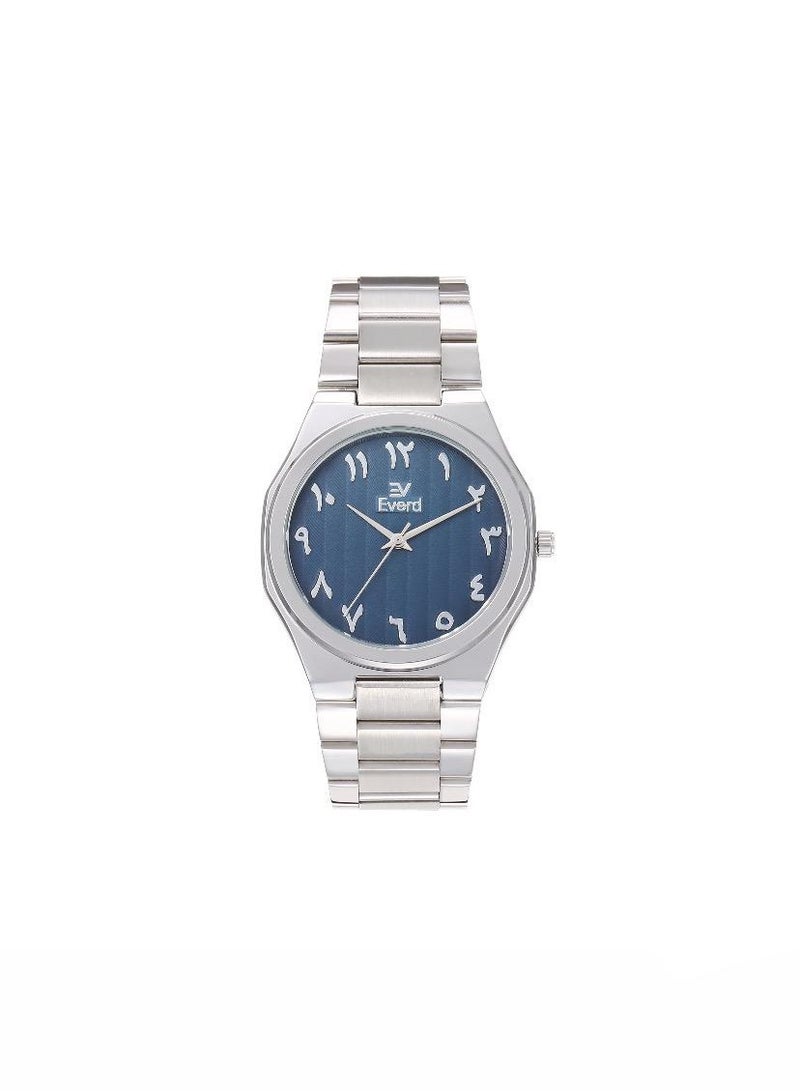 ساعة Everd العصرية بميناء مزينة بالأرقام الهندية.