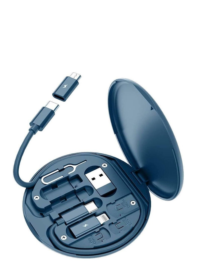 USB Adapter Cable Conversion Storage Box Multi-Type Charging