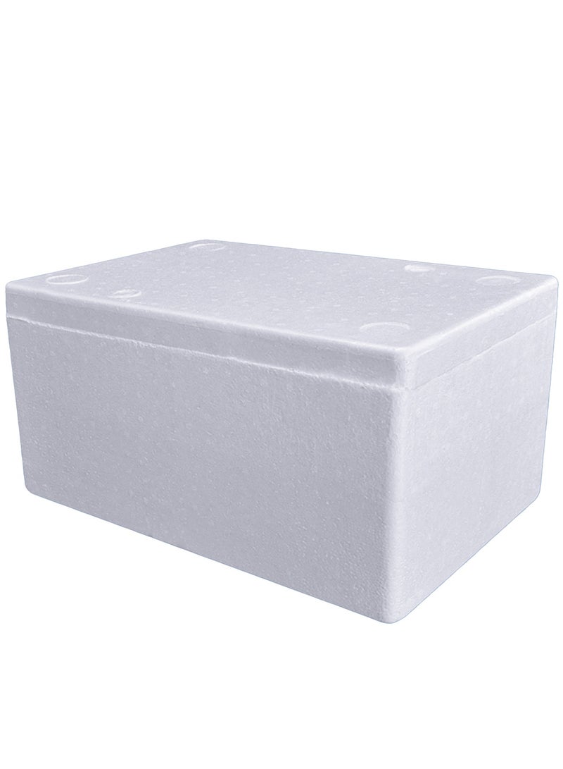 Ideal Pack Insulated Fish Box – 48 x 31 x 16 cm | Durable, Lightweight Cooler Box for Fresh Seafood, Meat, and Frozen Goods | Easy to Clean & Reusable - Image 4