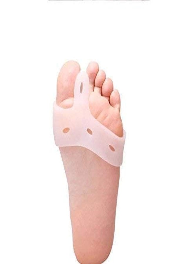 Dkriva فاصل أصابع القدم من دكريفا، واقي من انحراف إبهام القدم. أداة لتعديل القدم، واقي من انحراف إبهام القدم، أداة للعناية بالقدم، سيليكون (زوج واحد) (متعدد الألوان). - Image 5