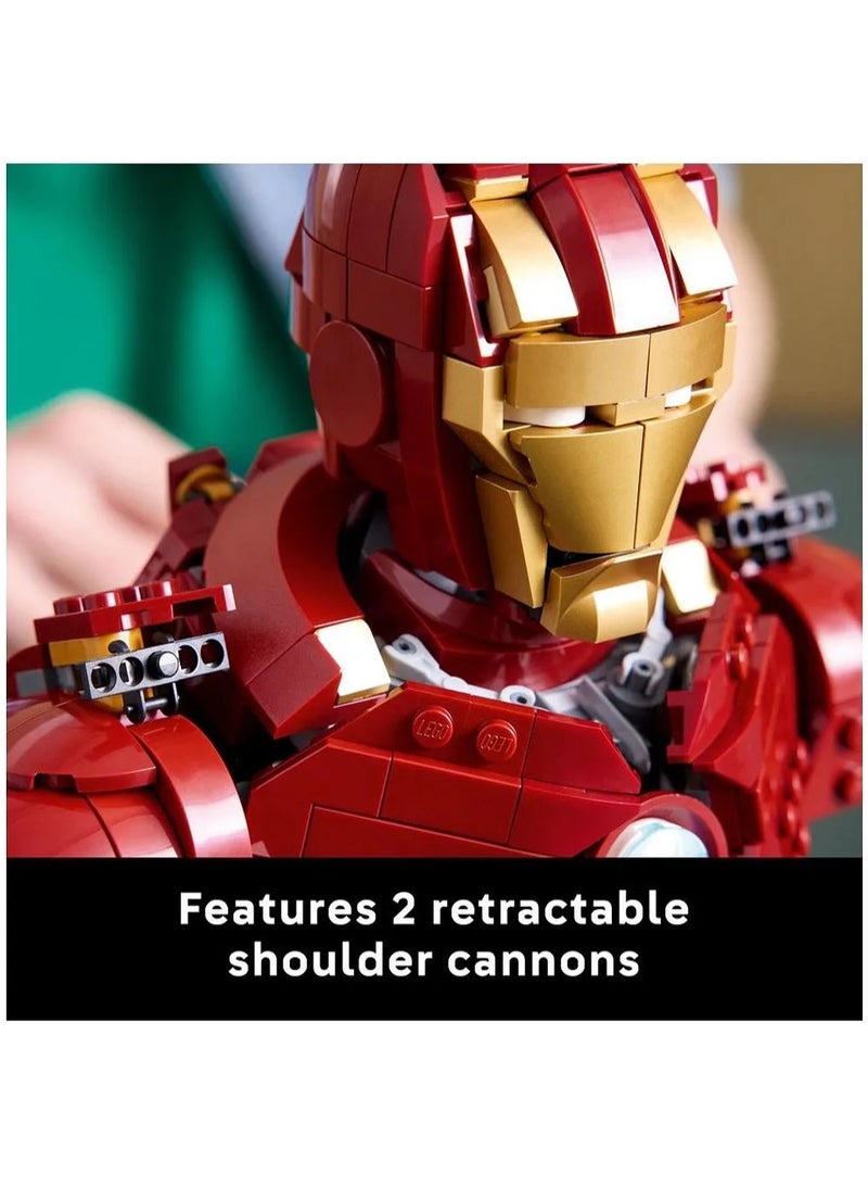 LEGO Marvel Iron Man MK4 Bust, Buildable Model for Adults with Minifigure, Collectible Gift 76327 - 436 Pieces - Image 4