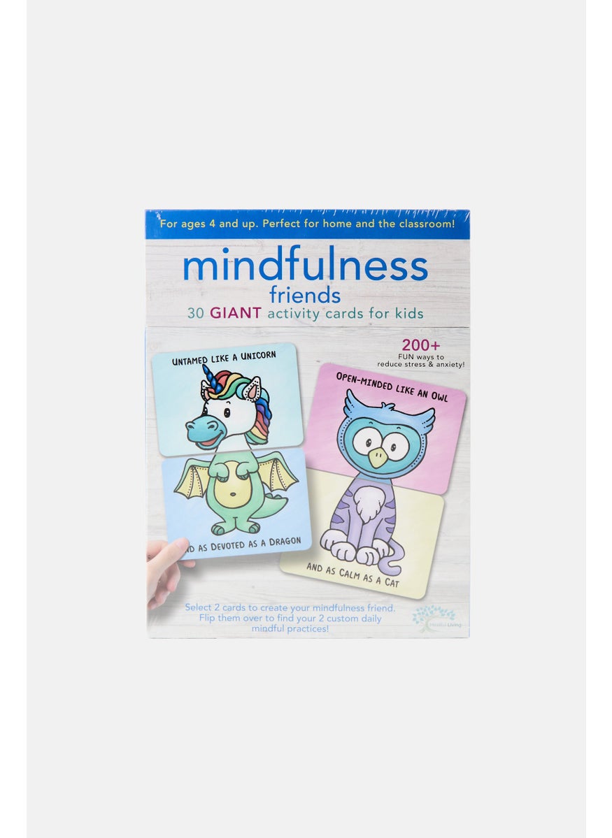 Ambassador 30 Giant Mindfulness Friends Activity Cards  - Image 1