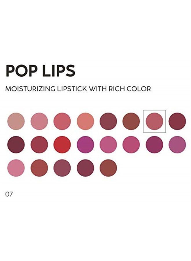 Mon Reve Cosmetics – Pop Lips Moisturizing Lipstick 0.16 Oz – 21 Vibrant Shades – Paraben & Cruelty-Free – Long-Lasting Beauty – Premium & Dermatologically Tested – Hydrating Lipstick – Girls & Women