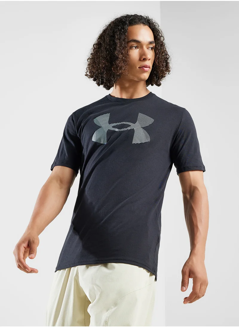 UNDER ARMOUR Big Logo Fill T-Shirt