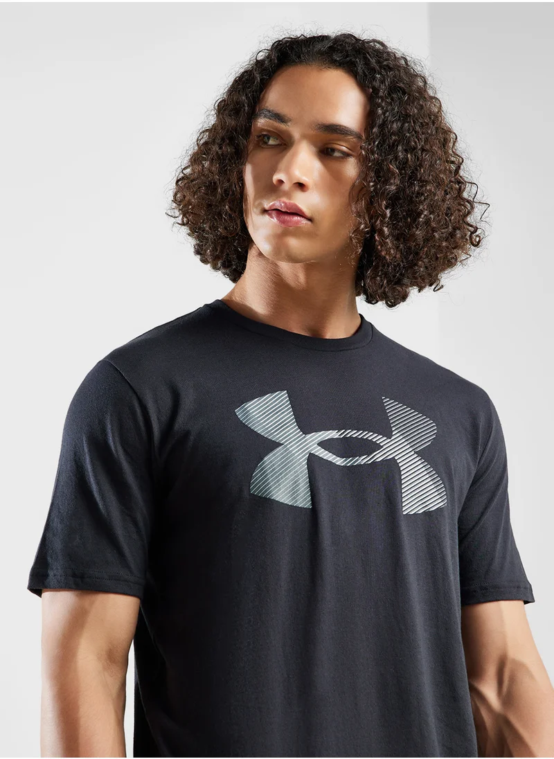UNDER ARMOUR Big Logo Fill T-Shirt