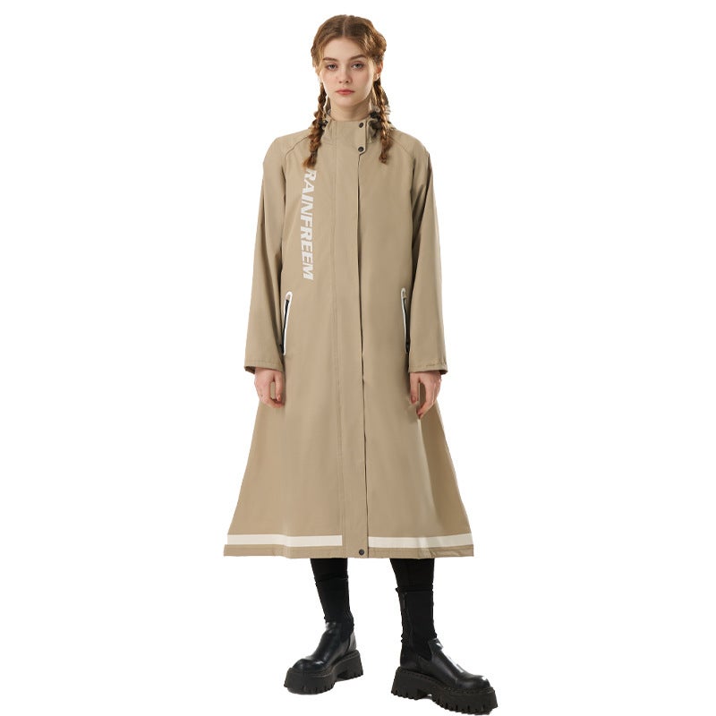Qinfeiman Electric Car Raincoat Long Full-Body Anti-Rainstorm Poncho Takeaway Rider Female Men'S One-Piece Raincoat Windcoat - Image 5