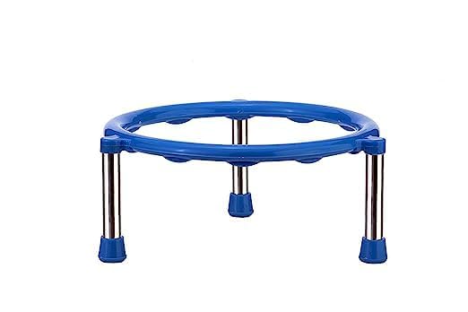Puno PUNO Pot Stainless Steel Legs Single Ring Matka Stand 12 Pieces - Image 5