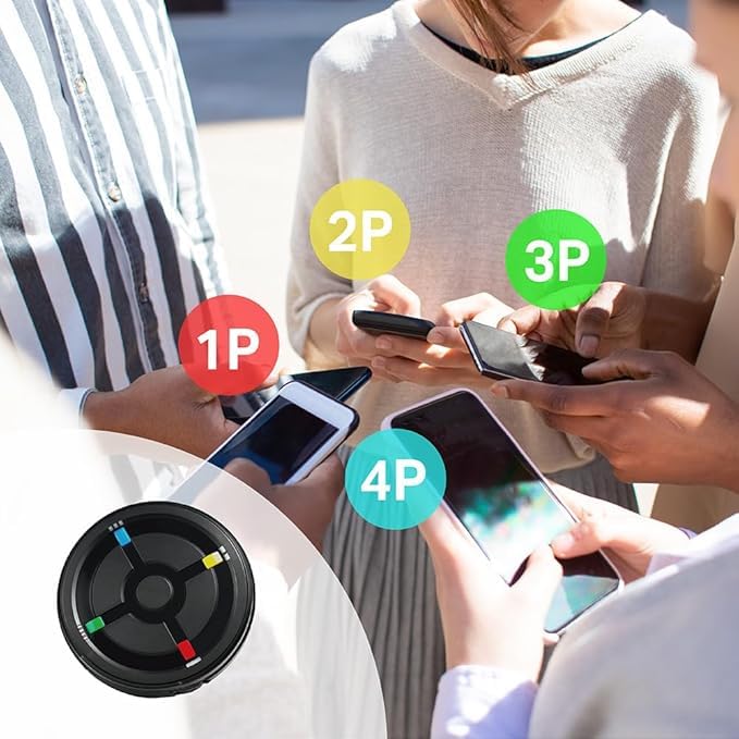 megacom CatchMon X for 4 Account Auto Catcher Compatible for Pokemon Go Plus - Without Vibration - Faster Bluetooth and Stable 65ft Connection Range for Pocket Go Game (4in1) - Image 5