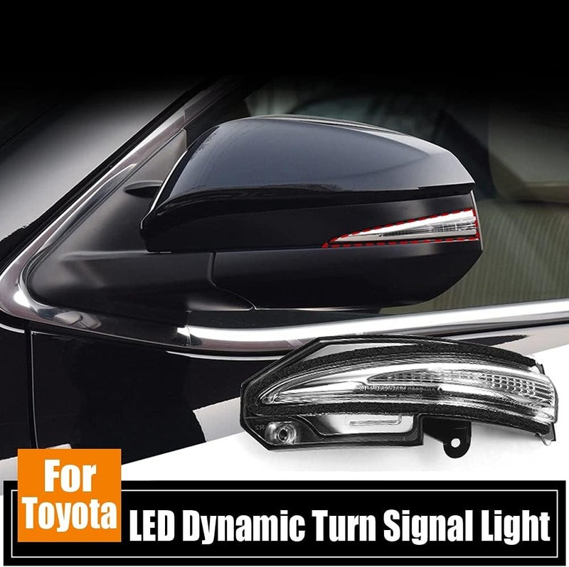 QASULER Dynamic Turn Signal Light for Toyota Vehicles - Image 4