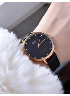 Q&Q Women's Mesh Strap Wristwatch  - Image 1
