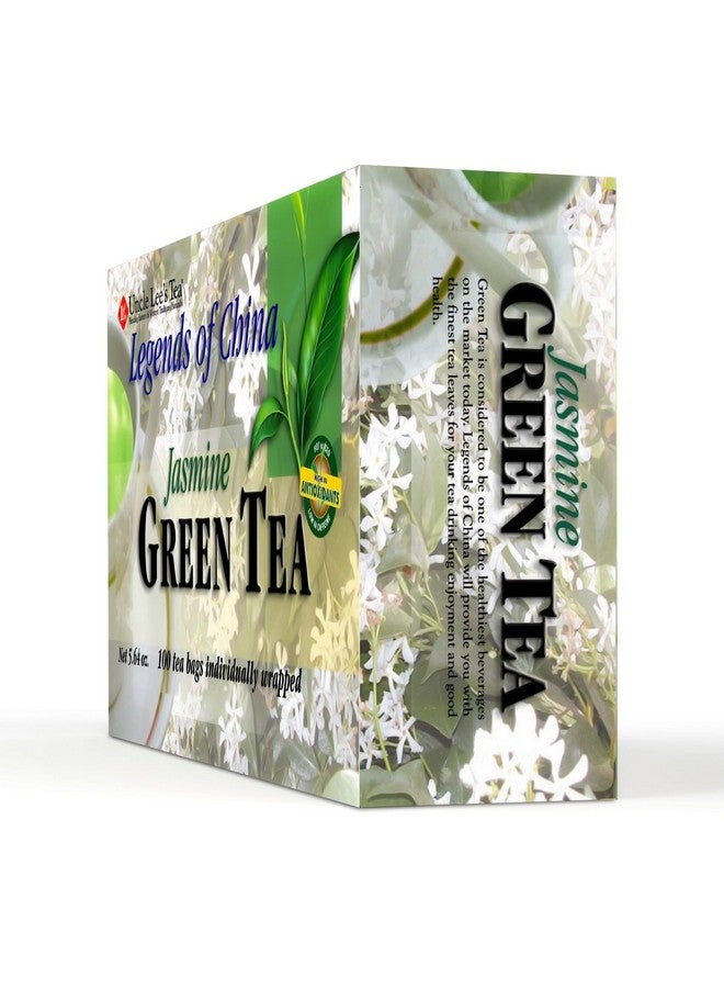 Uncle Lee's Tea Jasmine Green Tea - Authentic Green Tea, Wellness Tea Rich in Polyphenols and Antioxidants for Immunity & Vitality, 100 Count - Image 3