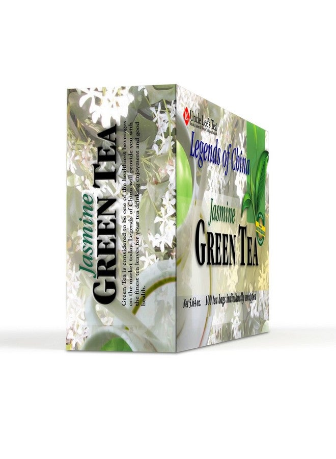 Uncle Lee's Tea Jasmine Green Tea - Authentic Green Tea, Wellness Tea Rich in Polyphenols and Antioxidants for Immunity & Vitality, 100 Count - Image 2