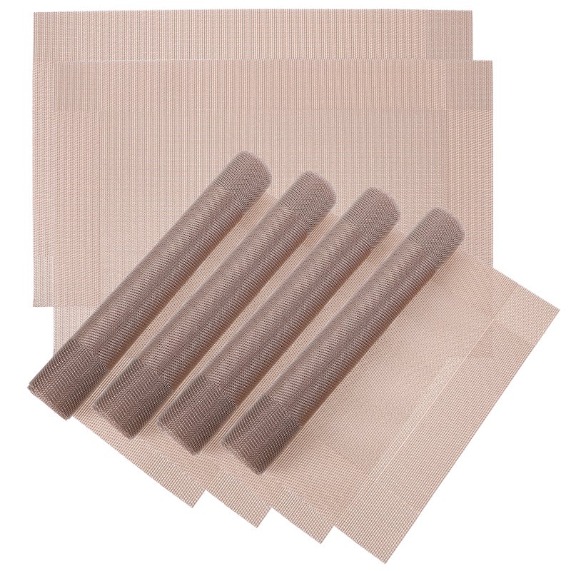 6pcs Placemats Kitchen Table Decor Placemats Sets Dining Table Decorations Centerpieces - Image 1