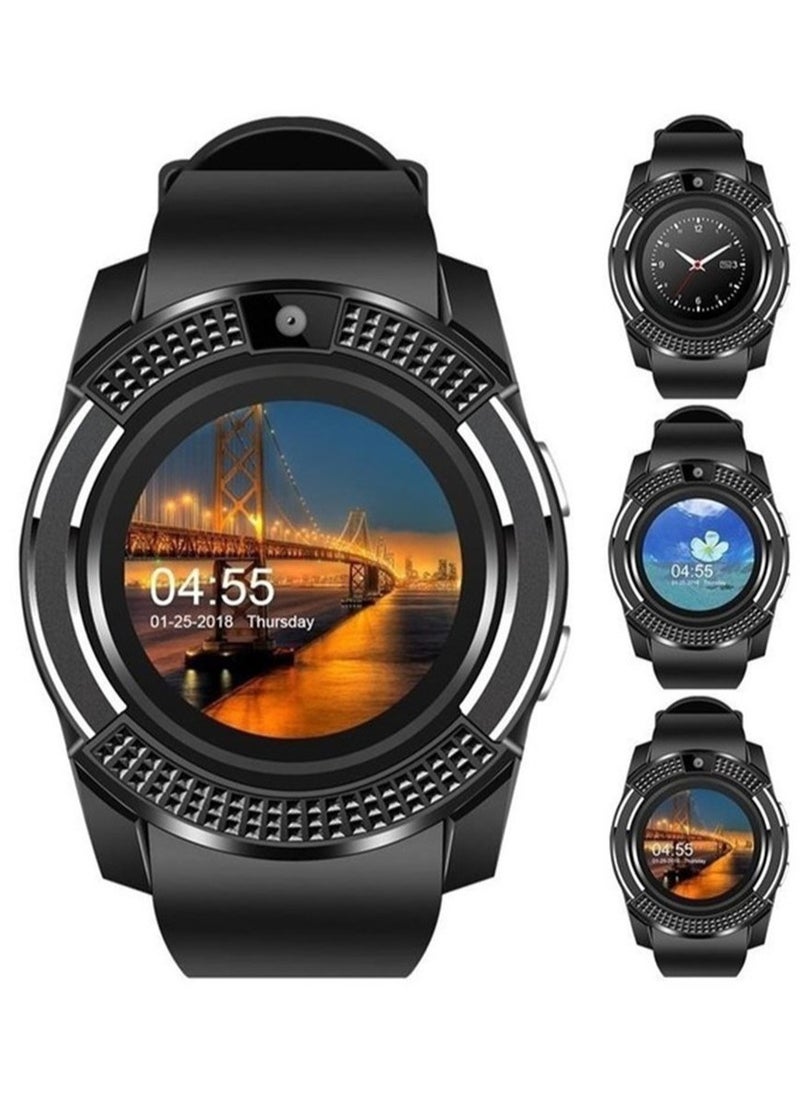 V8 V8 1.22 Inch Large Screen Smart Watch Card Smart Wear Sleep Monitoring Sports Step Counter Smart Watch  - Image 3