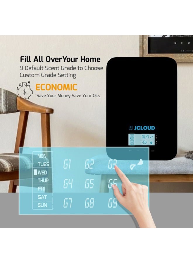 Jcloud Upgrade Smart Scent Air Machine for Home, Cold Air Technology Waterless Essential Oil Diffuser | Cover Up to 2000 Sq. Ft | Aromatherapy Diffuser for Large Room, Office - Image 3