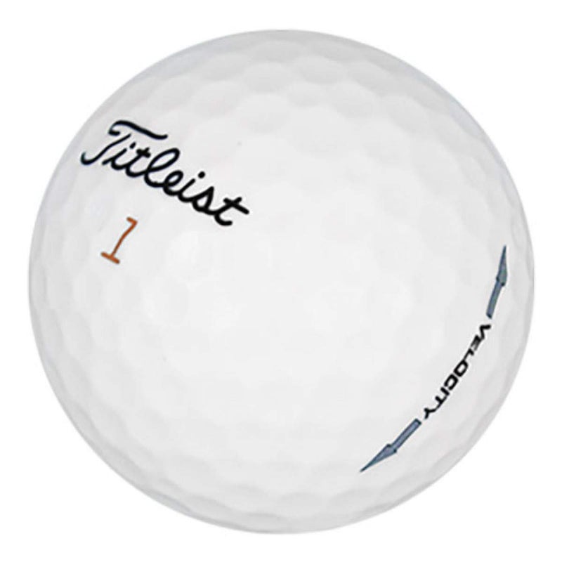 Titleist Velocity White 2018 Mint Quality Golf Balls (Pack of 12) - Image 1