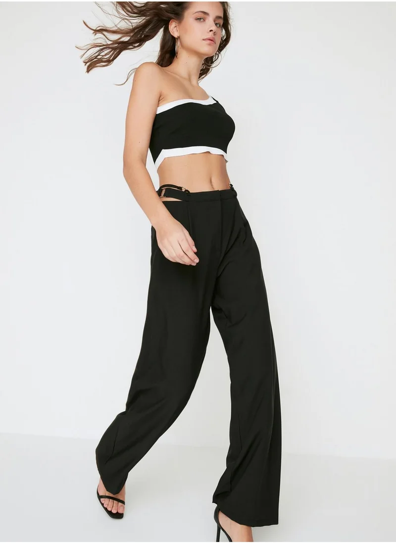 trendyol Wide Leg High Waist Pants