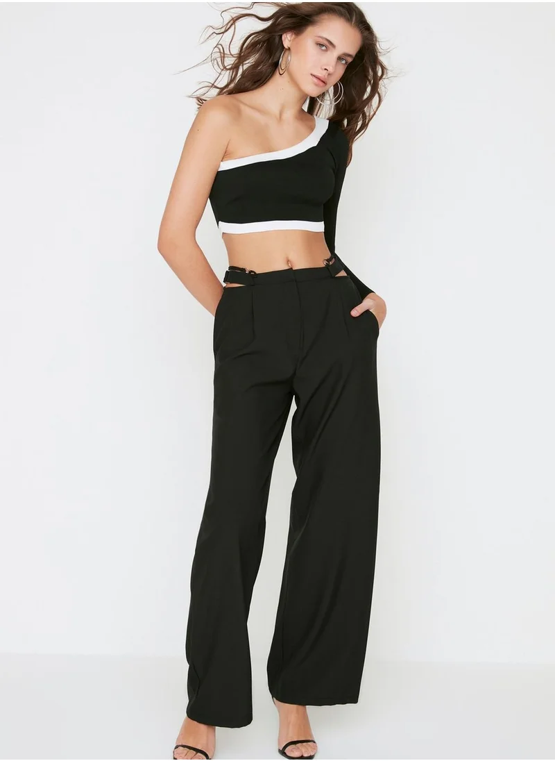 trendyol Wide Leg High Waist Pants