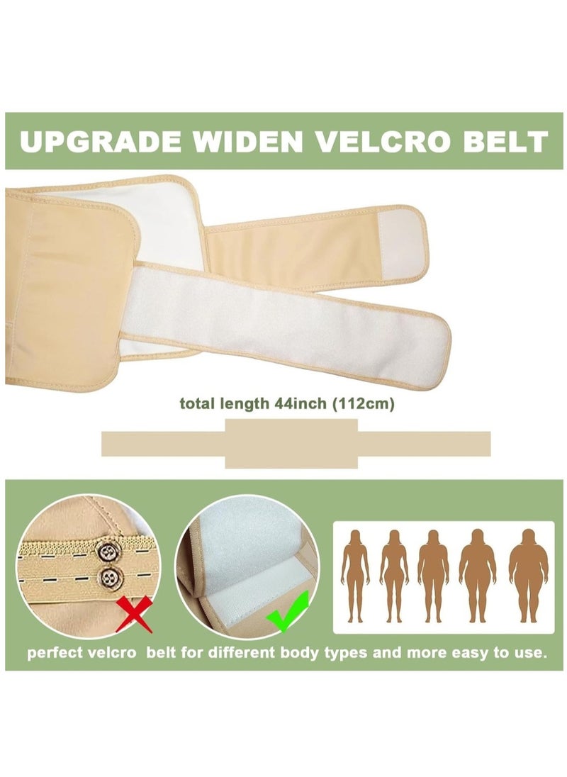 NIKITA.VIVI 3 in 1 Castor Oil Wrap Set for Waist, Neck, Hand & Leg Castor Oil Compress Wrap Kit Organic Cotton Adjustable Reusable Packs for Liver Detox Thyroid (Oil Not Included)  - Image 4