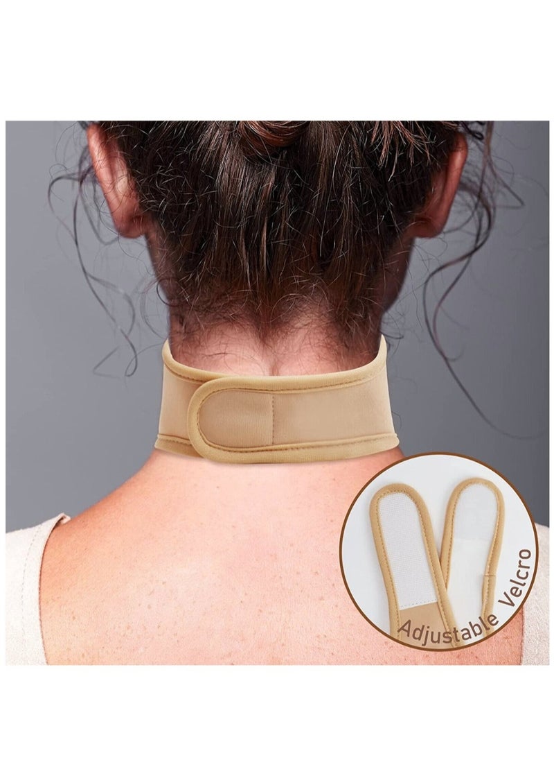 NIKITA.VIVI 3 in 1 Castor Oil Wrap Set for Waist, Neck, Hand & Leg Castor Oil Compress Wrap Kit Organic Cotton Adjustable Reusable Packs for Liver Detox Thyroid (Oil Not Included)  - Image 5