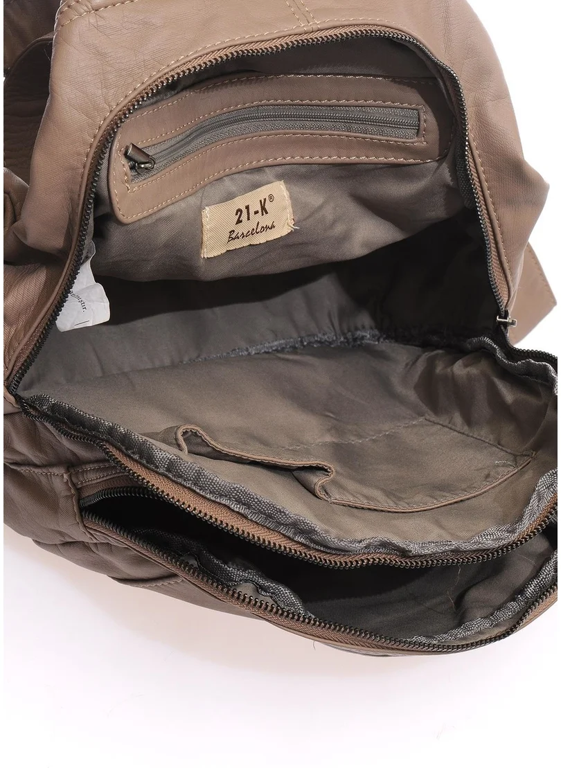 برشلونة BRC1763-0071 A.mink Women's Backpack