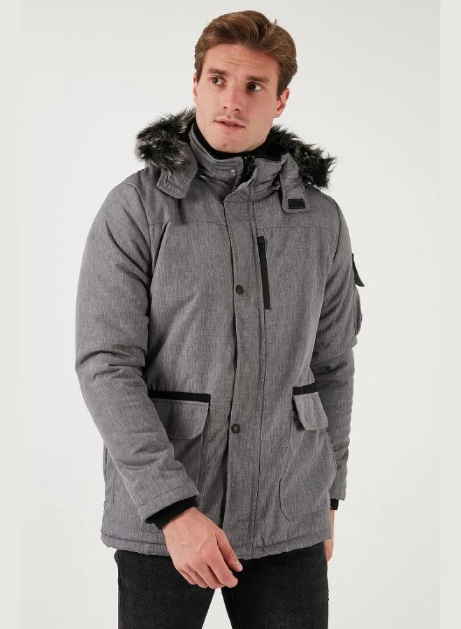 Buratti  Buratti Plush Lined Waterproof, Windproof, Cold-Resistant Slim Fit Jacket for Men - JACKET 5711051 for Men | Best Price UAE