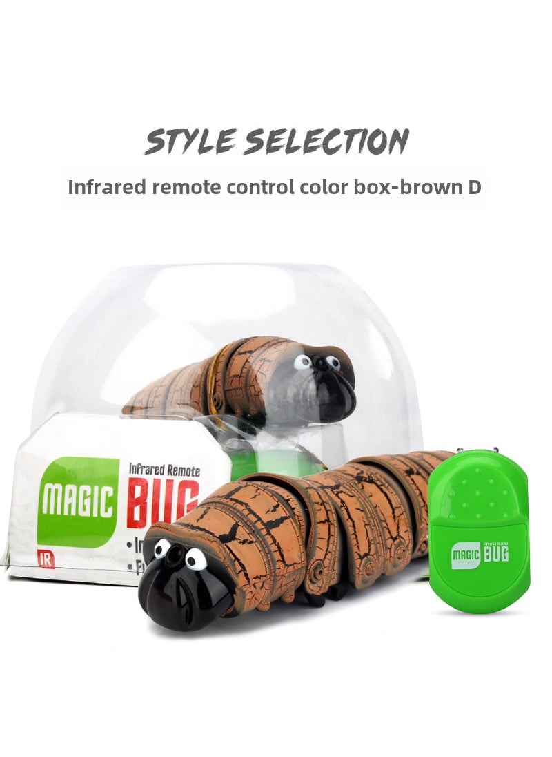 Generic - Infrared Remote Control Novelty Caterpillar Toy9910 remote control leisurely worm Orange + screwdriver + button battery 6 9910 remote control leisurely worm Orange + screwdriver + button battery 6 - Image 1