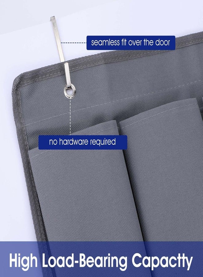 AojSup 2 Pcs RV Shoe Pockets 10 Pockets Heavy Hanging Bedside Storage Organizer Bedside Shoe Organizer with Sturdy Hooks Storage Pocket Hangs on bed for Shoes Toys and Tool Accessories - Image 5