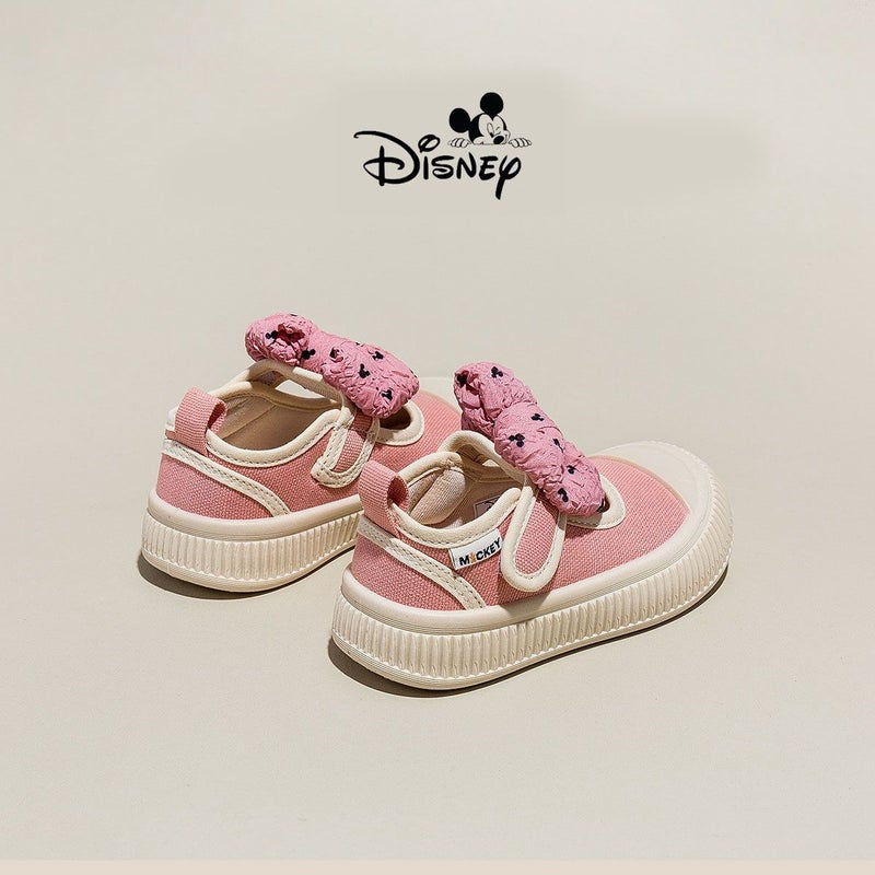 Disney Kidsren'S Shoes Velcro Spring & Fall Women'S Canvas Soft-Soled Breathable Shoes For Kindergarten Non-Slip Baby Lightweight Shoes - Image 5