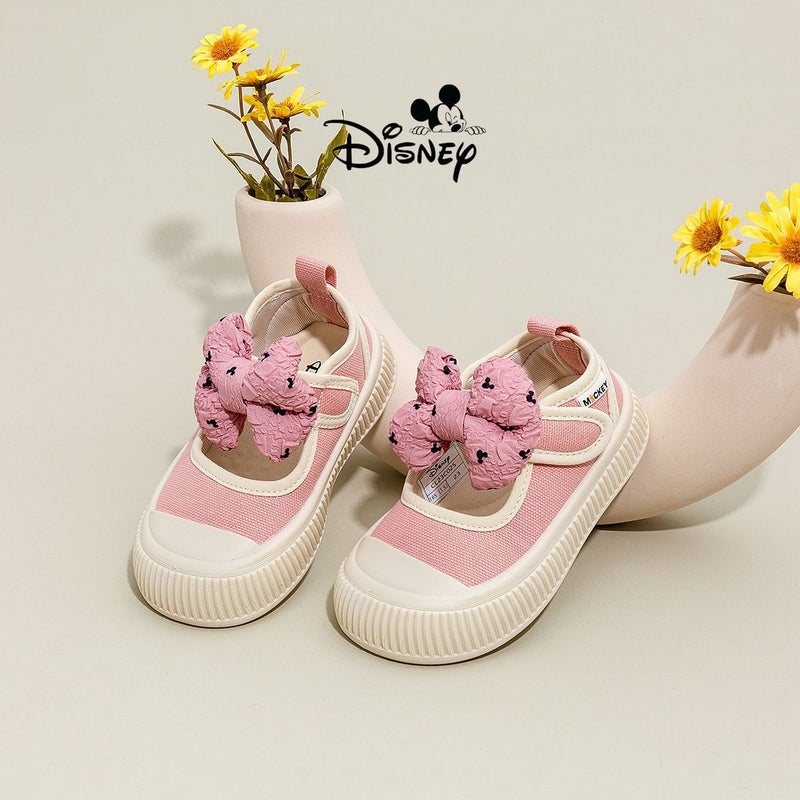 Disney Kidsren'S Shoes Velcro Spring & Fall Women'S Canvas Soft-Soled Breathable Shoes For Kindergarten Non-Slip Baby Lightweight Shoes - Image 2
