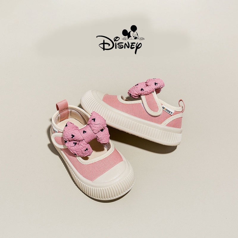 Disney Kidsren'S Shoes Velcro Spring & Fall Women'S Canvas Soft-Soled Breathable Shoes For Kindergarten Non-Slip Baby Lightweight Shoes - Image 3