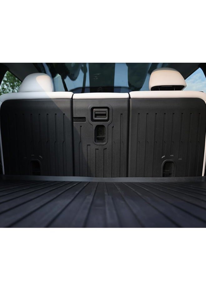 CYBERBEANS for Tesla Model Y Juniper Rear Seat Back Cover All Weather TPE SeatBack Liner Pad Back Protector Interior Accessories 2025 2026 (5 seats) - Image 3