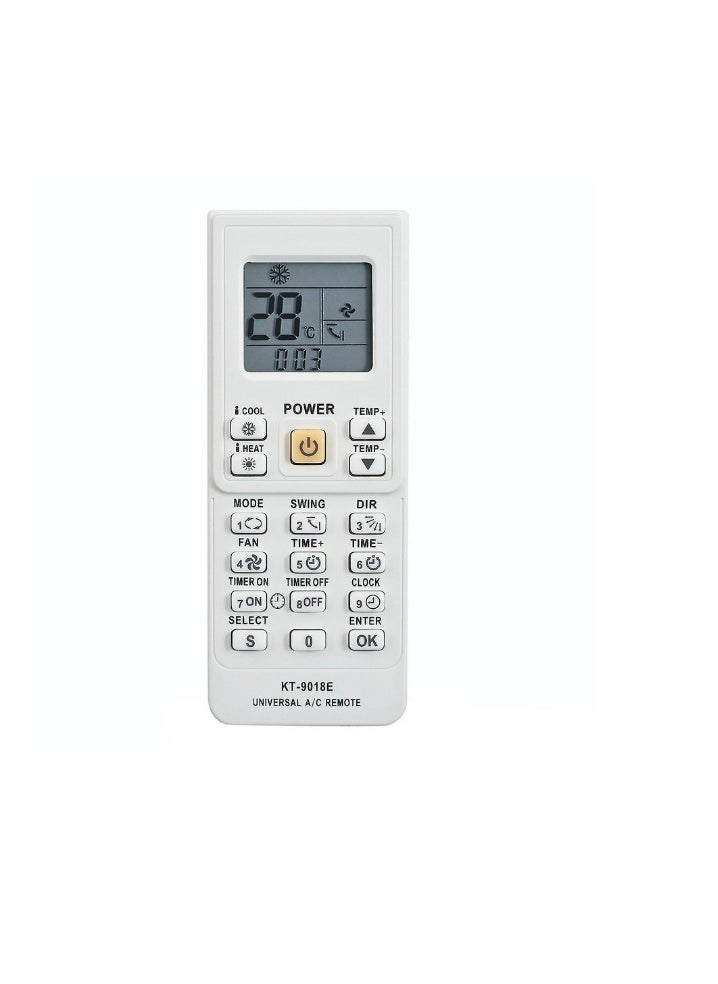 Generic KT-9018E Universal Air Conditioner Remote Control 5000 in 1 for Most A/C  - Image 1