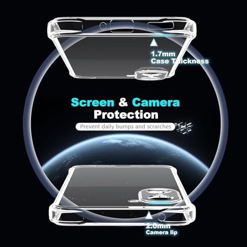 Lustree Plain Flexible Bumper Exclusive Transparent Shockproof Silicone Protective Back Cover for iQOO 15 - Transparent - Image 4