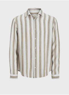 JACK & JONES Jprccryder Relaxed Fit Stripe Shirt  - Image 1
