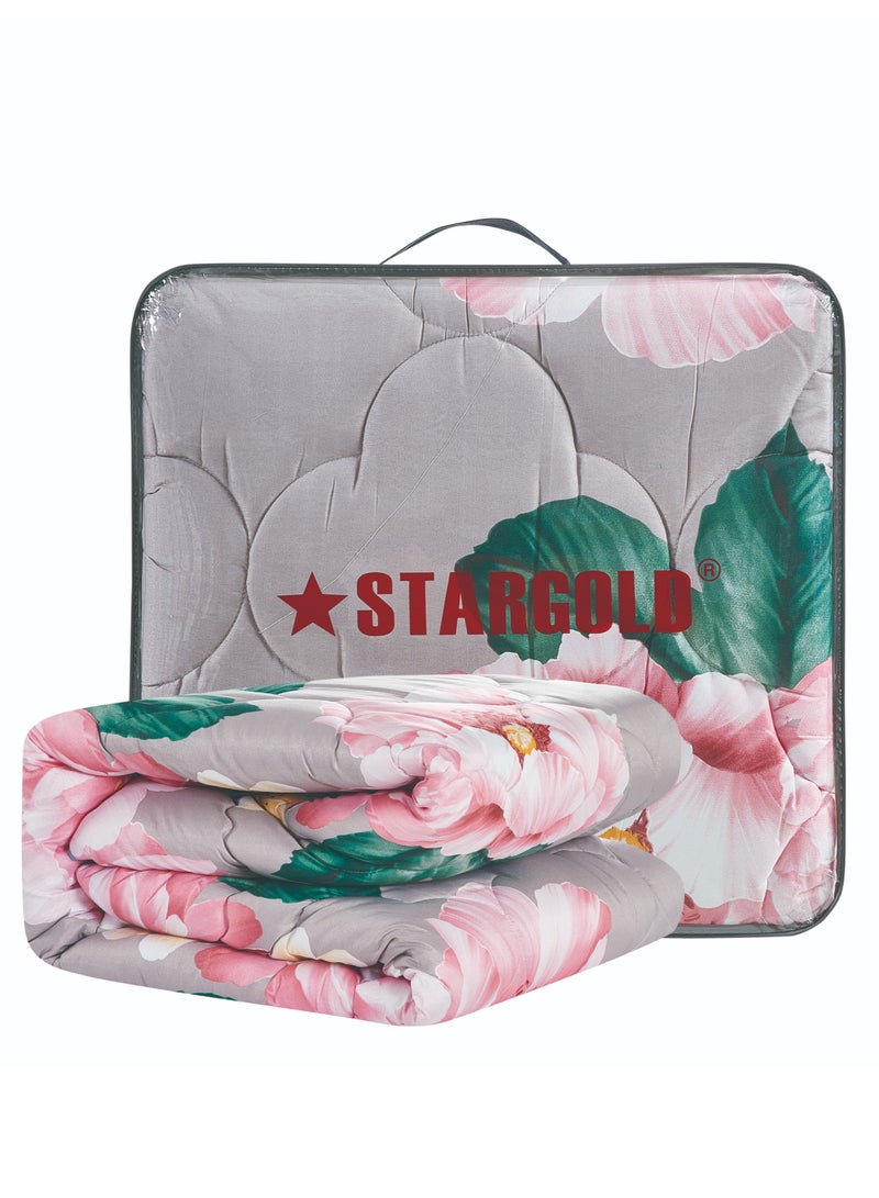 Stargold Super Soft Printed Comforter, 6pcs Set, Microfiber High-Quality Fabric, Stylish and Premium Design, Durable, Ideal For Home Bedroom 240X220CM  - Image 3
