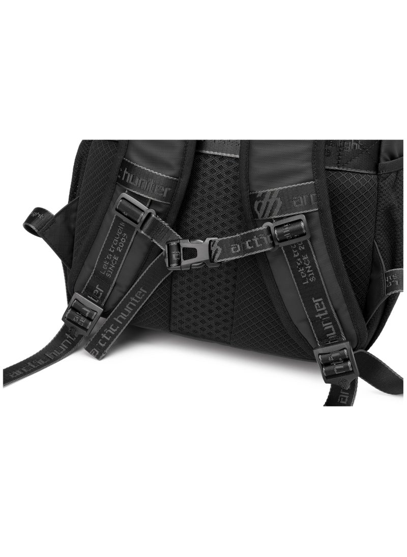 Stylish Casual Daypack Water Resistant Laptop Shoulder Backpack Bag with Built-in Sunglass Pouch for Travel Hiking College Daypack B00461 Black - pzsku/Z47211208D5B50B419794Z/45/_/1699956673/10c2b4c0-2eaa-4a95-963e-d5e3aecad002