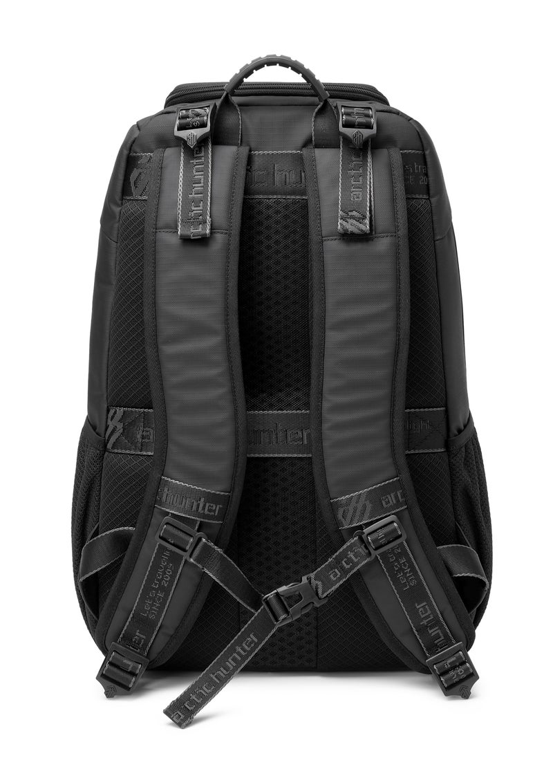 Stylish Casual Daypack Water Resistant Laptop Shoulder Backpack Bag with Built-in Sunglass Pouch for Travel Hiking College Daypack B00461 Black - pzsku/Z47211208D5B50B419794Z/45/_/1699956675/1b59f726-43ec-432c-897c-d61786137829